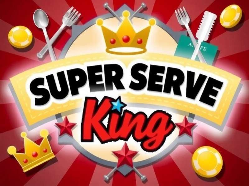 Super Serve King - The Ultimate Food Service Experience Super Serve King Game Banner