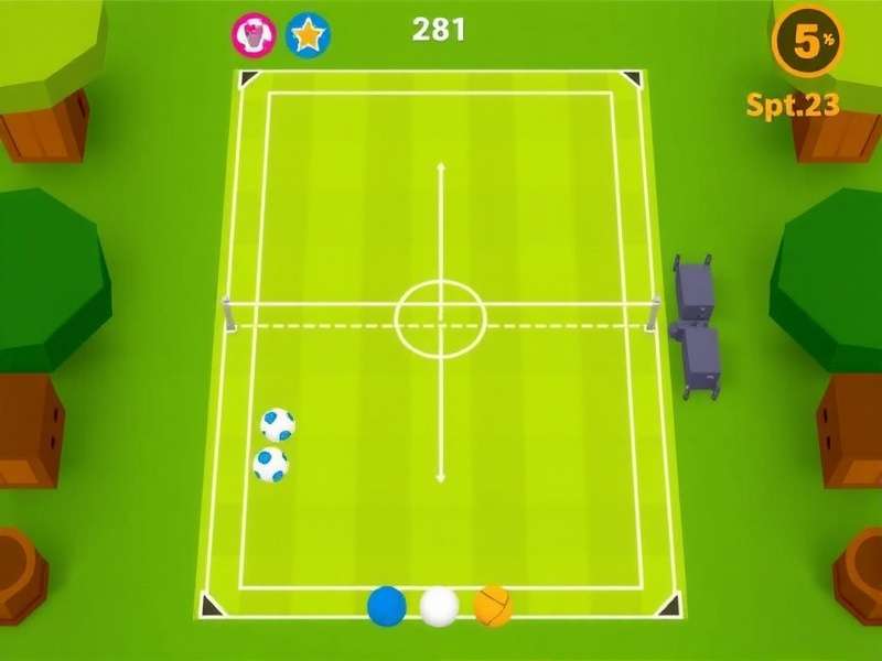 Engaging Gameplay of Super Serve King Super Serve King Gameplay Screenshot